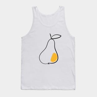 Pear doodle sketch Tank Top